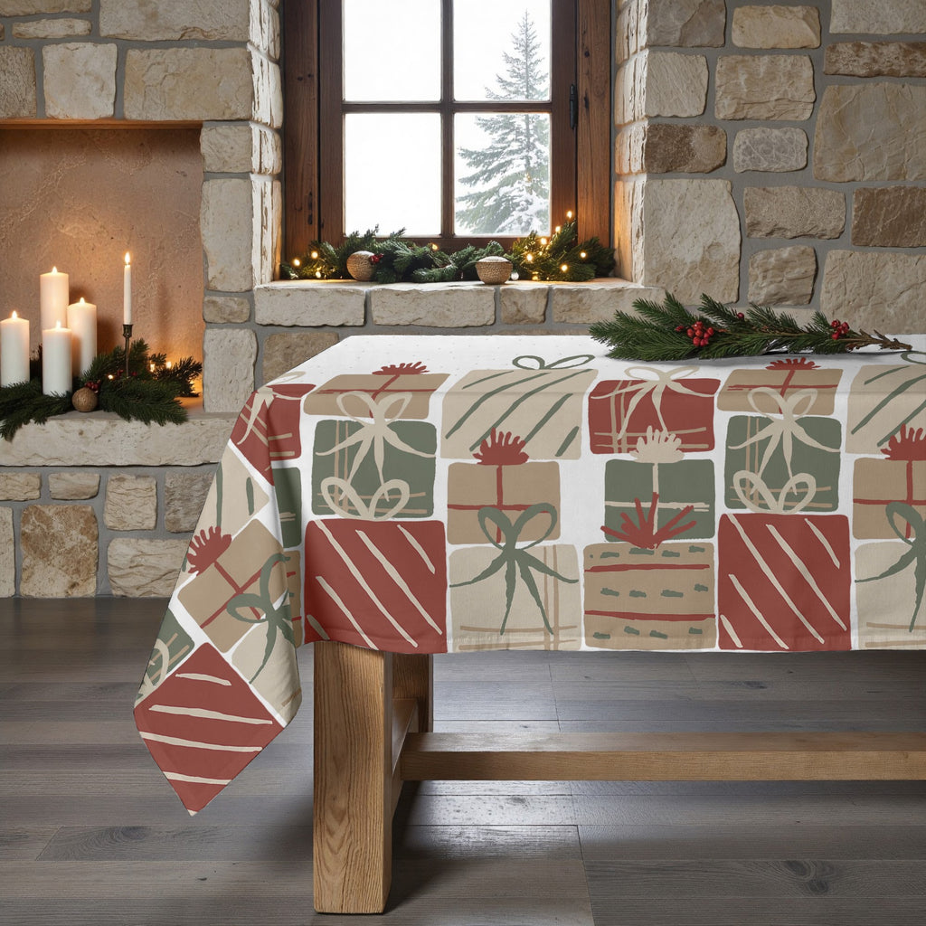 Mantel antimanchas Christmas Present