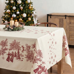 Mantel antimanchas Christmas toile vp-101