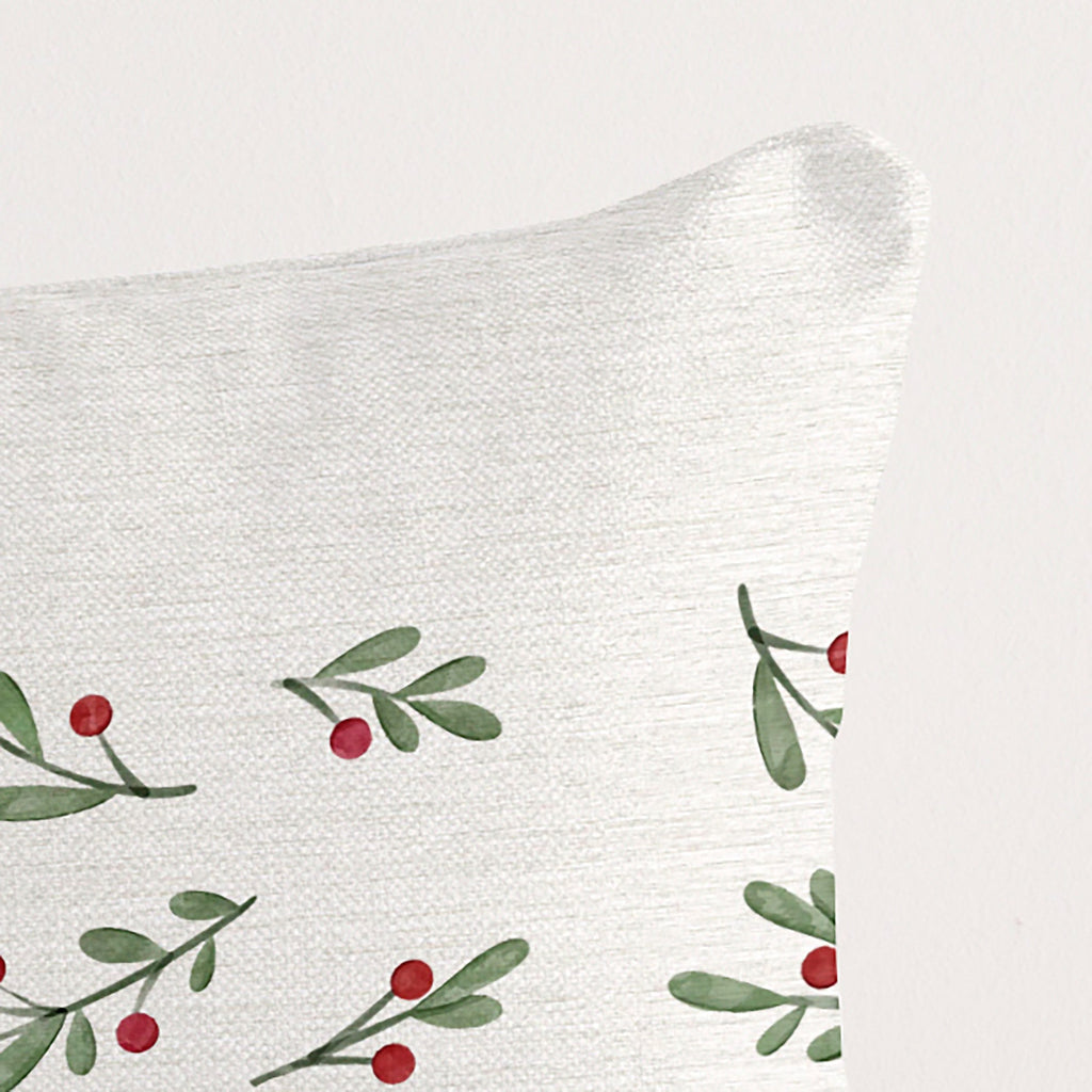 Funda de cojín 100% algodón Christmas Twig C 30x50 cm