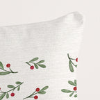 Funda de cojín 100% algodón Christmas Twig C 30x50 cm