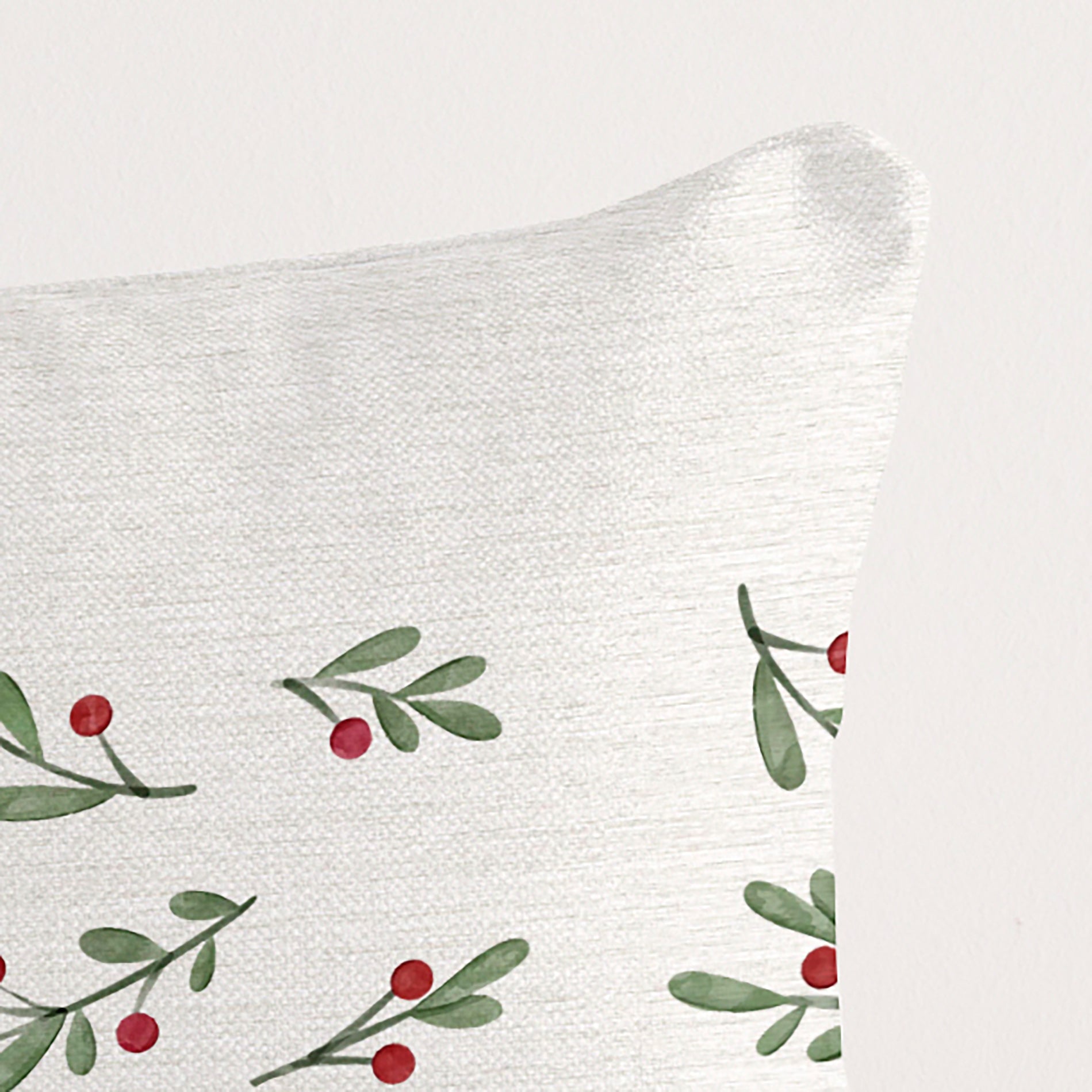 Funda de cojín 100% algodón Christmas Twig C 30x50 cm