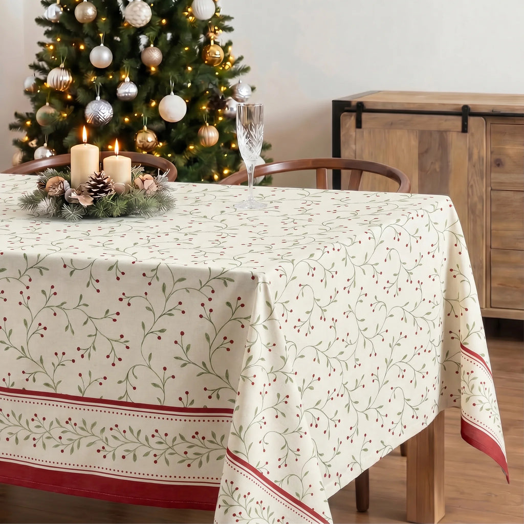 Mantel antimanchas 100% algodón Christmas wish 2 1225