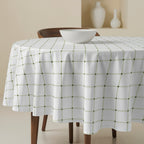 Mantel redondo antimanchas Concu