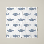 Pack 2 unidades servilletas Coord Marino Peces Red. 43x43 cm