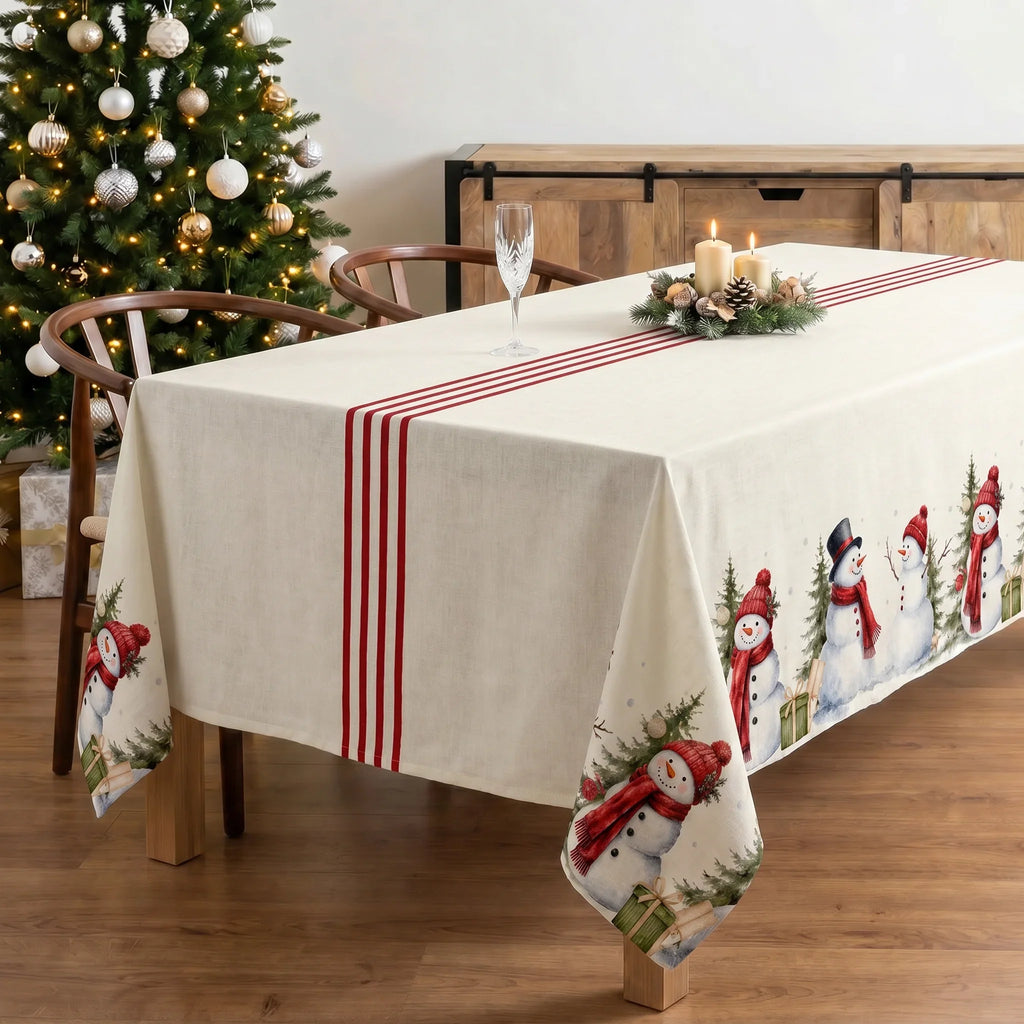 Mantel resinado antimanchas 100% algodón Copina 24