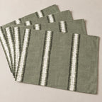 Mantel individual antimanchas pack 4 unidades Cora