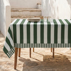 Fleckabweisende Tischdecke 100% Baumwolle Cozuli