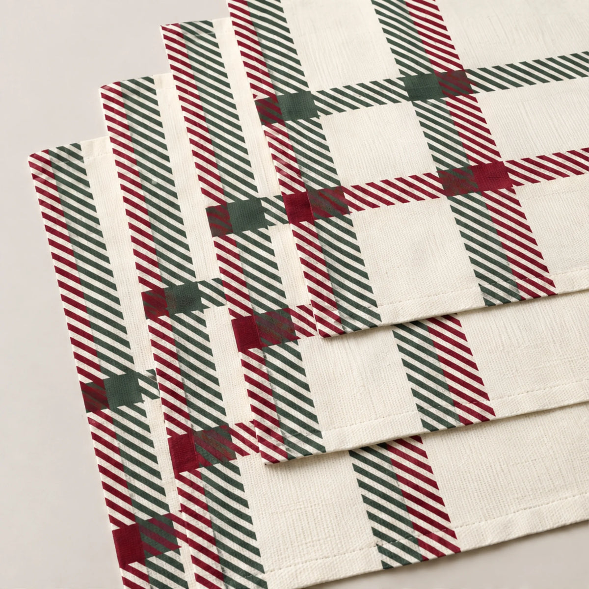 Mantel individual antimanchas pack 4 unidades Cuadros Navidad 100