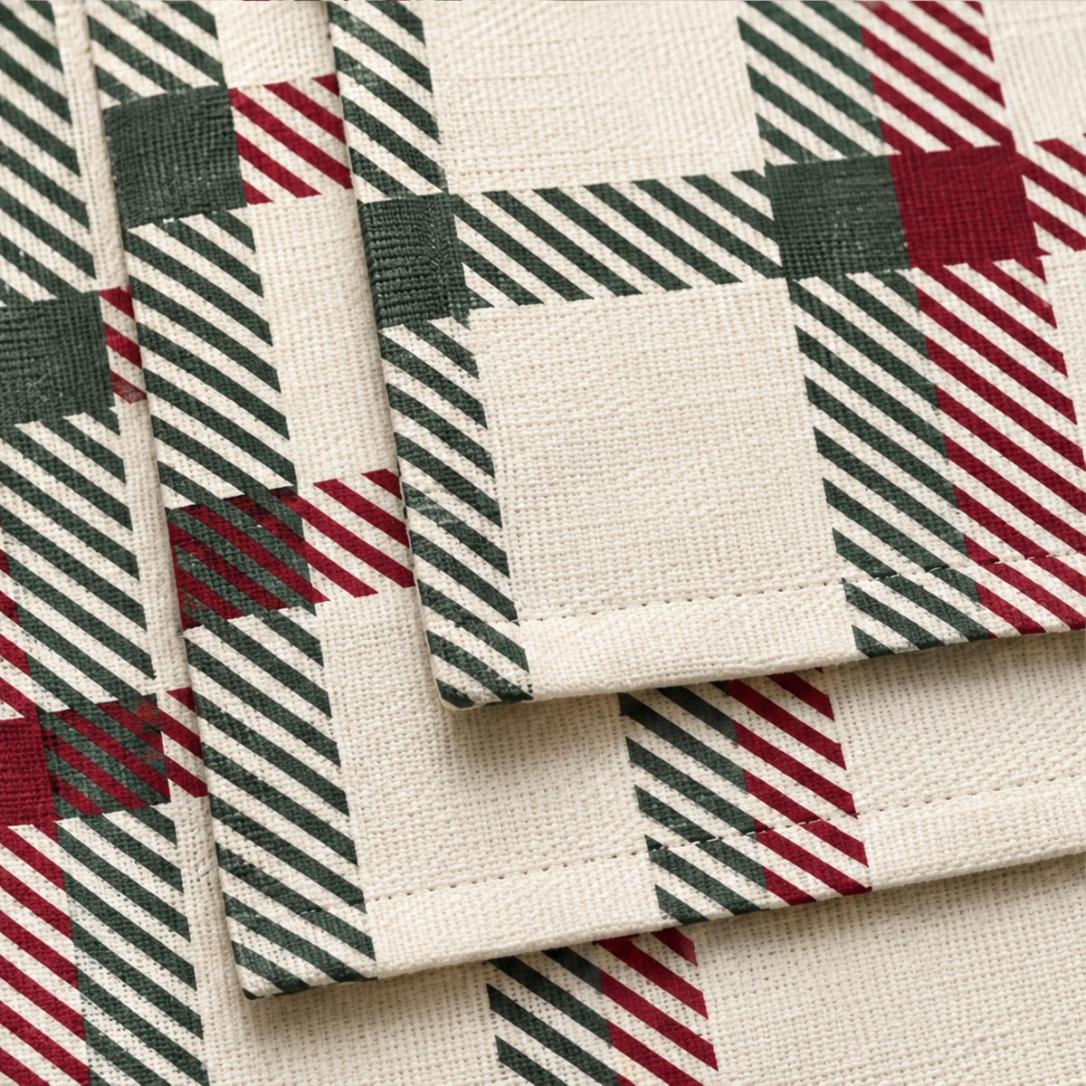Mantel individual antimanchas pack 4 unidades Cuadros Navidad 100