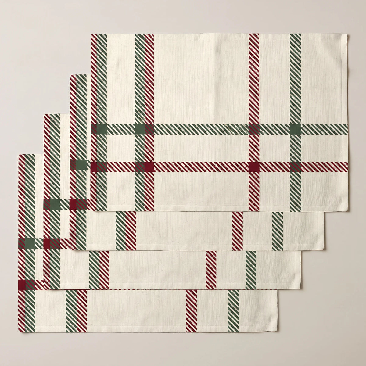 Mantel individual antimanchas pack 4 unidades Cuadros Navidad 100