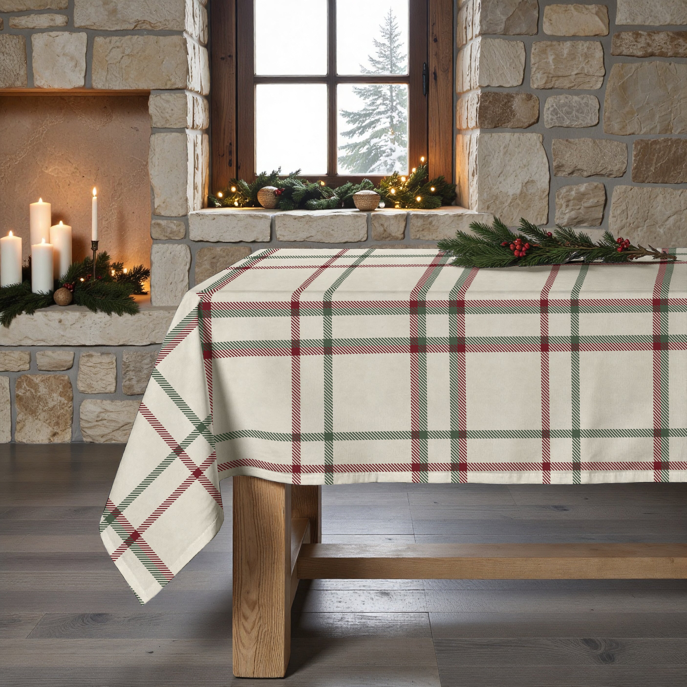 Mantel antimanchas XL Cuadros Navidad