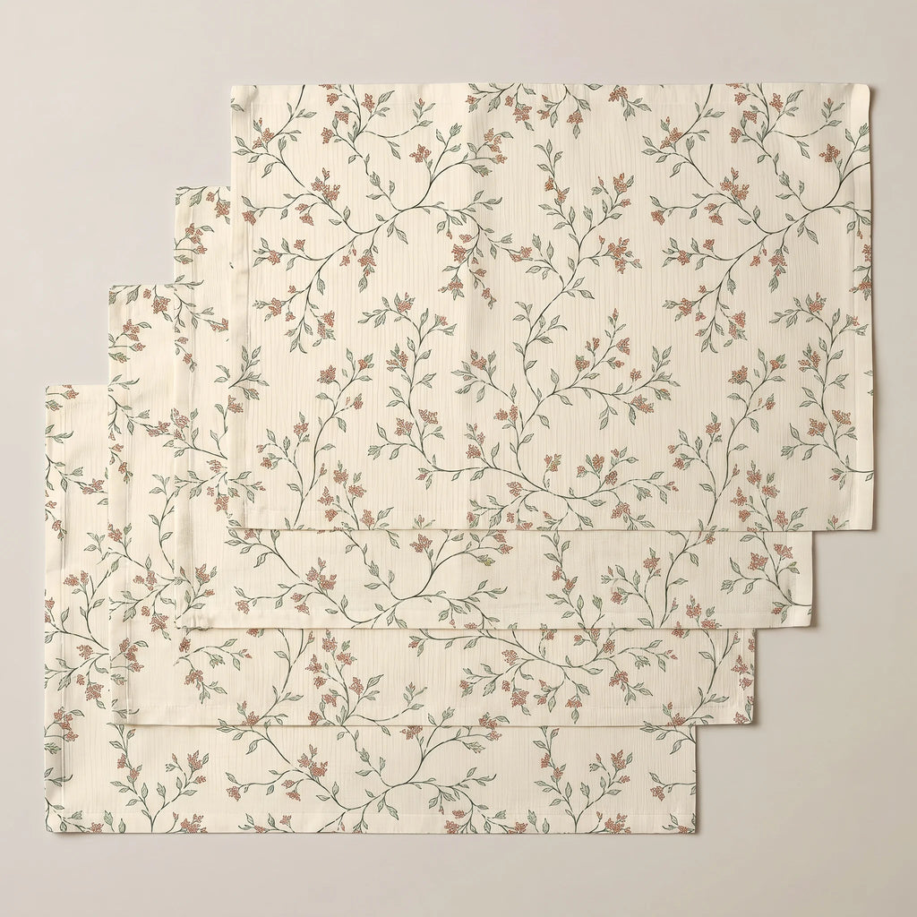 Mantel individual antimanchas pack 4 unidades Elora