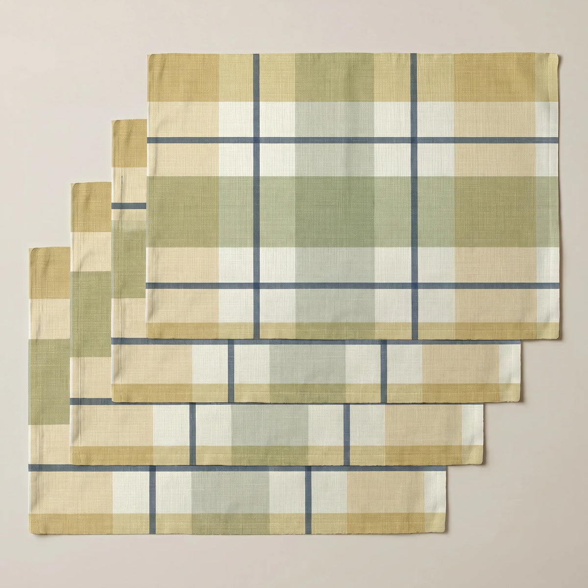 Mantel individual antimanchas pack 4 unidades Teli