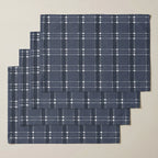 Mantel individual antimanchas pack 4 unidades Camilo Blue
