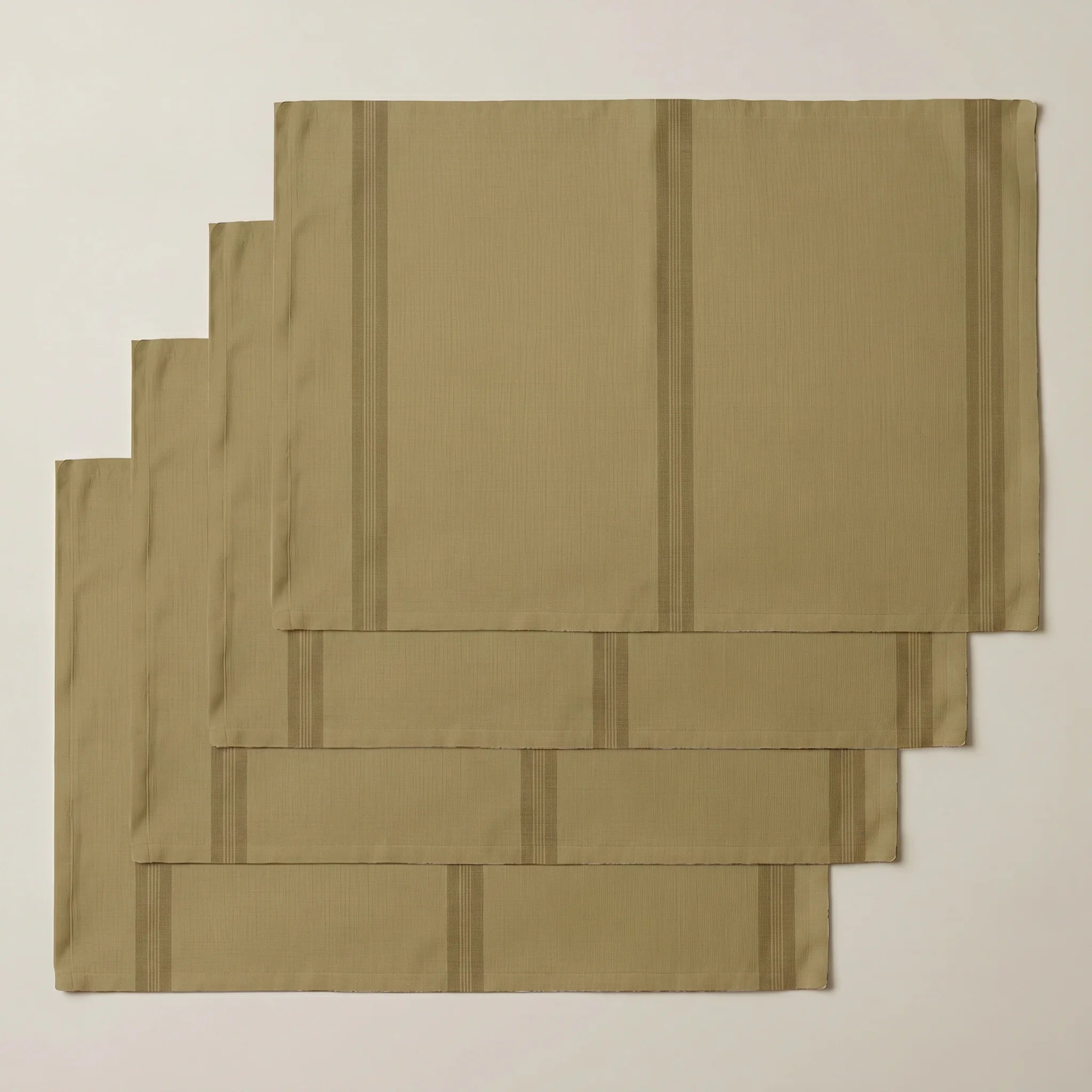 Mantel individual antimanchas pack 4 unidades Nua Ocre