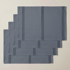 Mantel individual antimanchas pack 4 unidades Nua Azul Claro