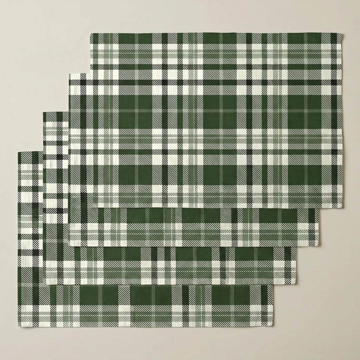 Mantel individual antimanchas pack 4 unidades Davis Green