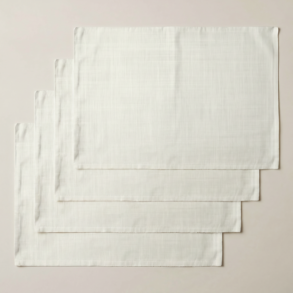Mantel individual antimanchas pack 4 unidades Beig Claro