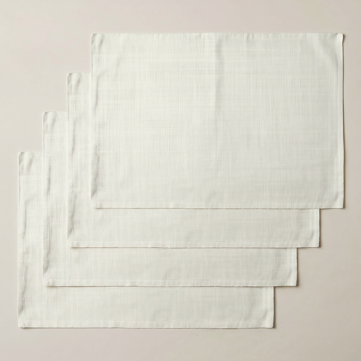 Mantel individual antimanchas pack 4 unidades Beig Claro