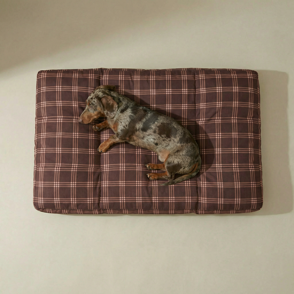 Cama para mascota gruesa y acolchada con acabado antimanchas Gus