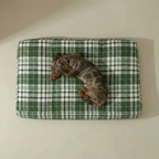 Cama para mascota gruesa y acolchada con acabado antimanchas Davis Green