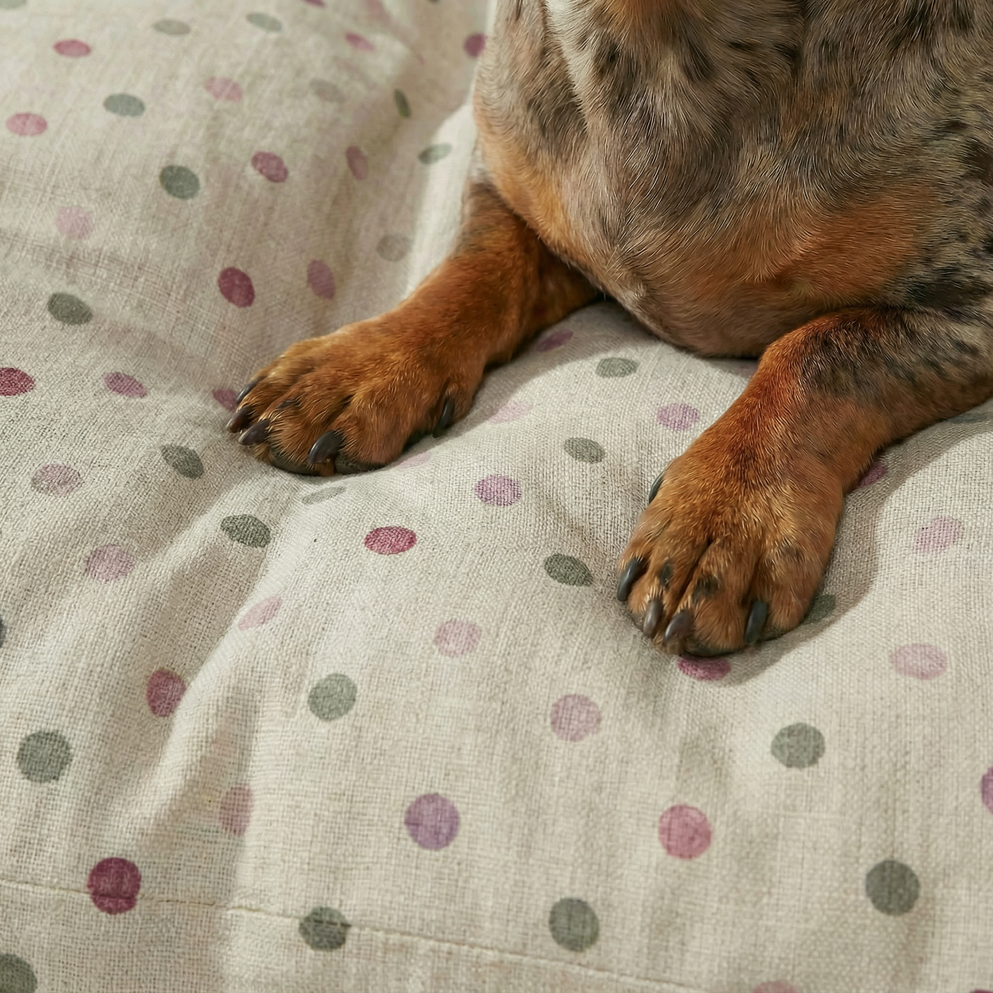 Cama para mascota gruesa y acolchada con acabado antimanchas 0119-19