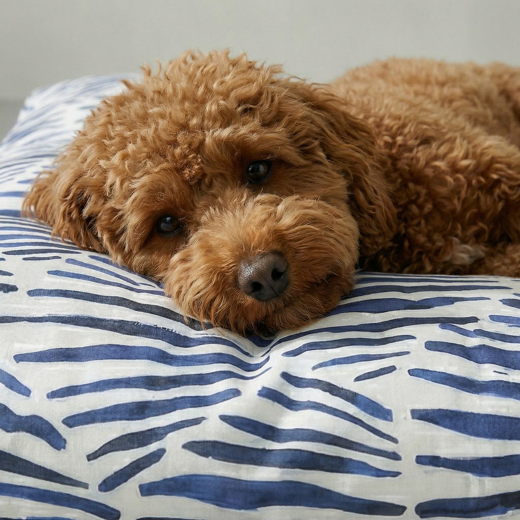 Cama para mascota gruesa y acolchada con acabado antimanchas Gavina