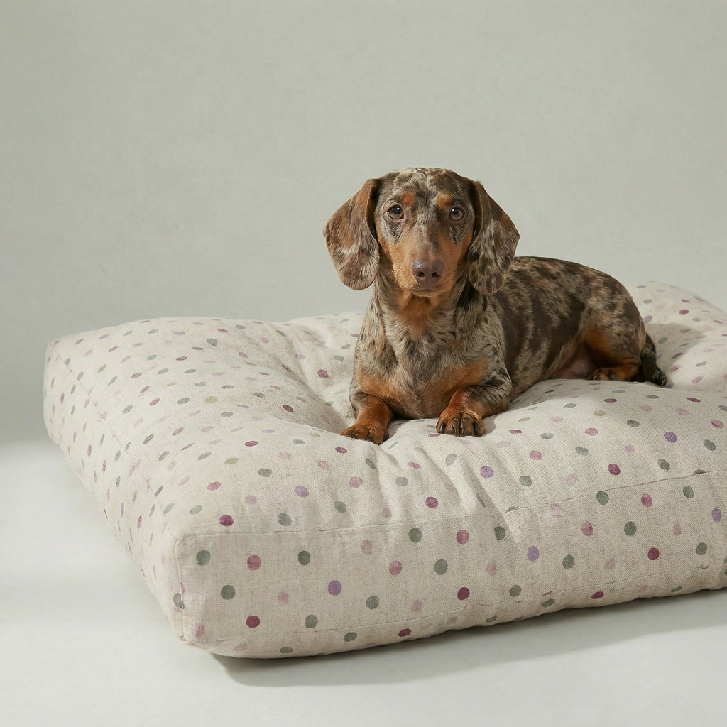 Cama para mascota gruesa y acolchada con acabado antimanchas 0119-19