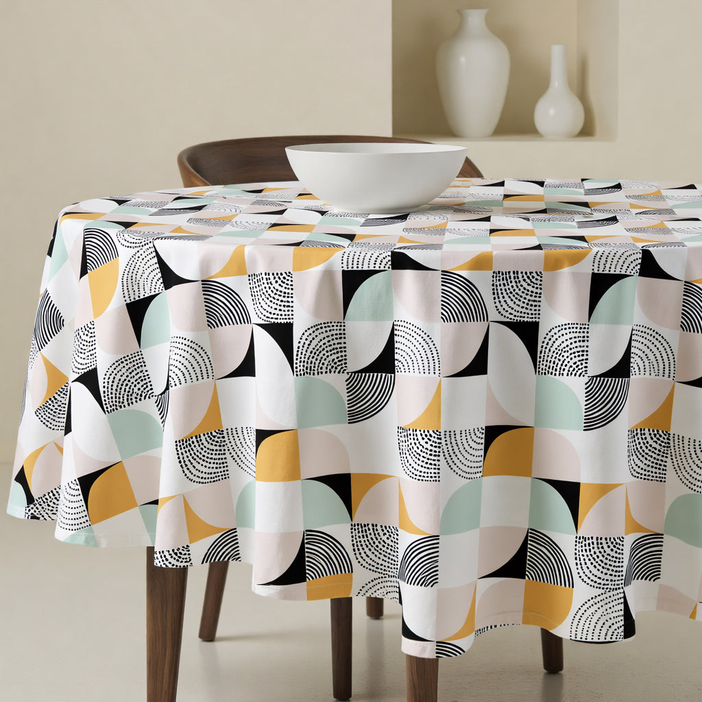 Mantel redondo antimanchas P20