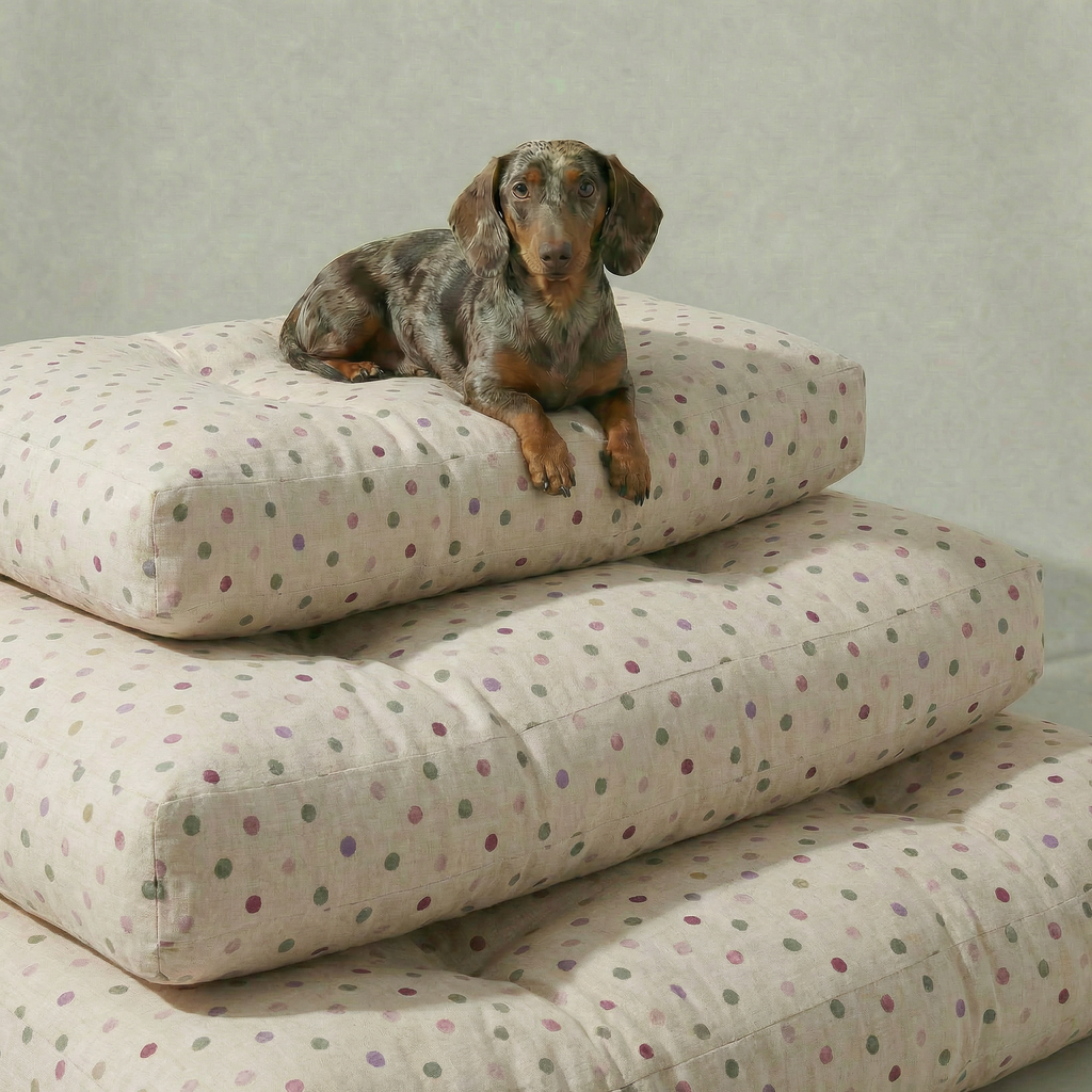 Cama para mascota gruesa y acolchada con acabado antimanchas 0119-19