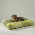 Cama para mascota gruesa y acolchada con acabado antimanchas Bath Verde
