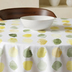 Mantel redondo antimanchas Dante