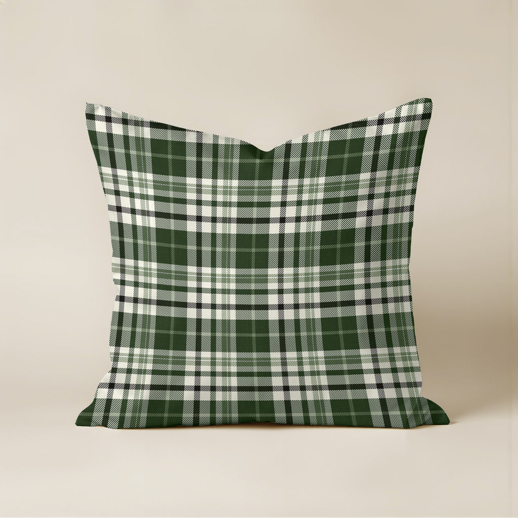 Funda de cojín Davis Green 50x50 cm 100% algodón