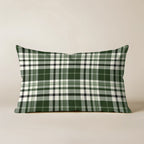 Funda de cojín Davis Green 30x50 cm 100% algodón