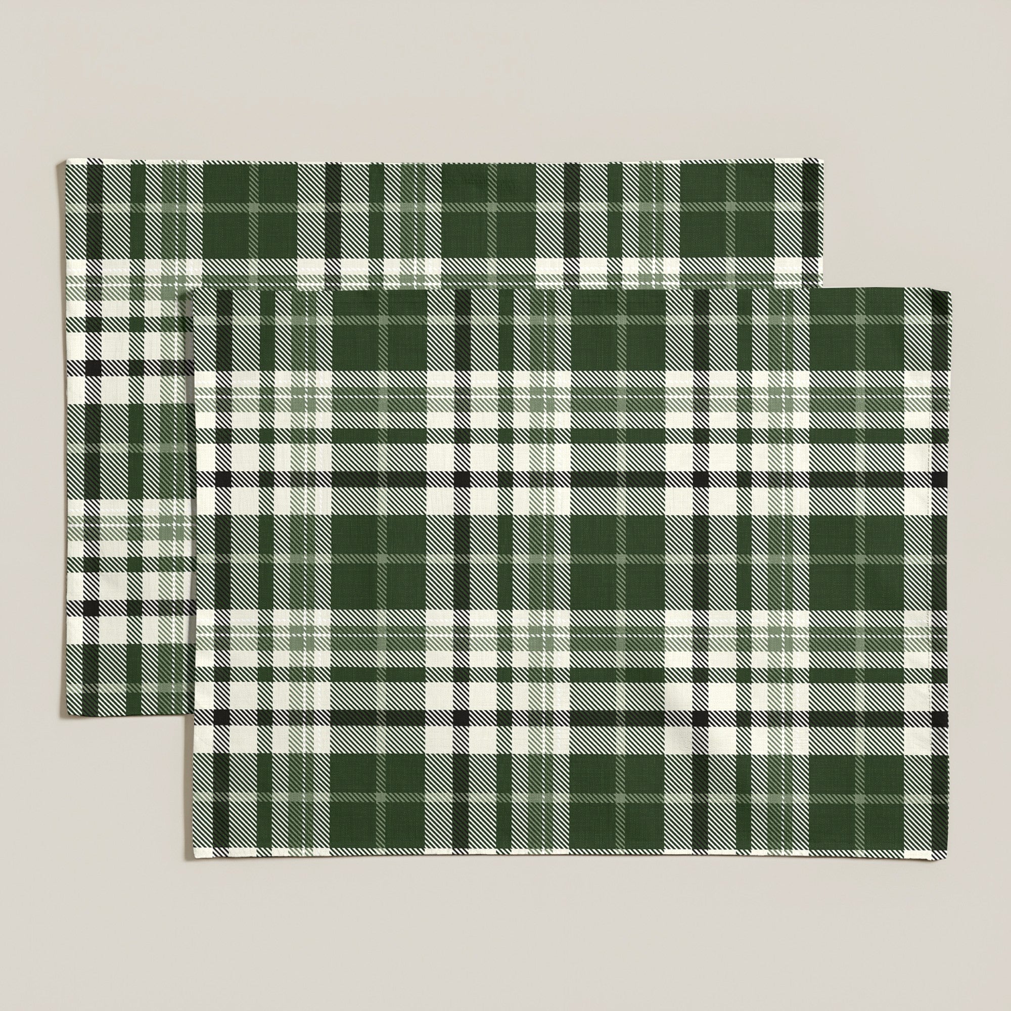 Mantel individual antimanchas pack 2 unidades Davis Green