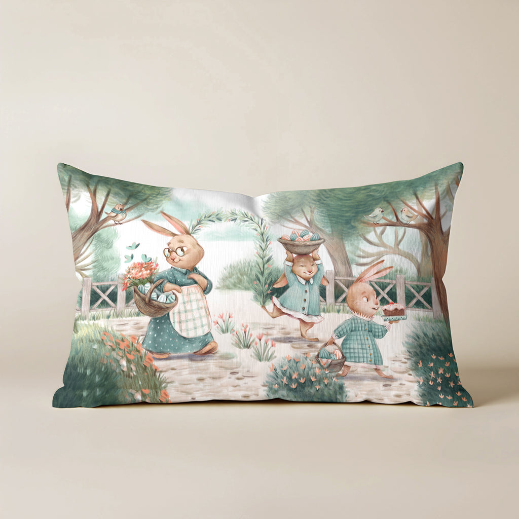 Funda de cojín Easter 1C 30x50 cm 100% algodón