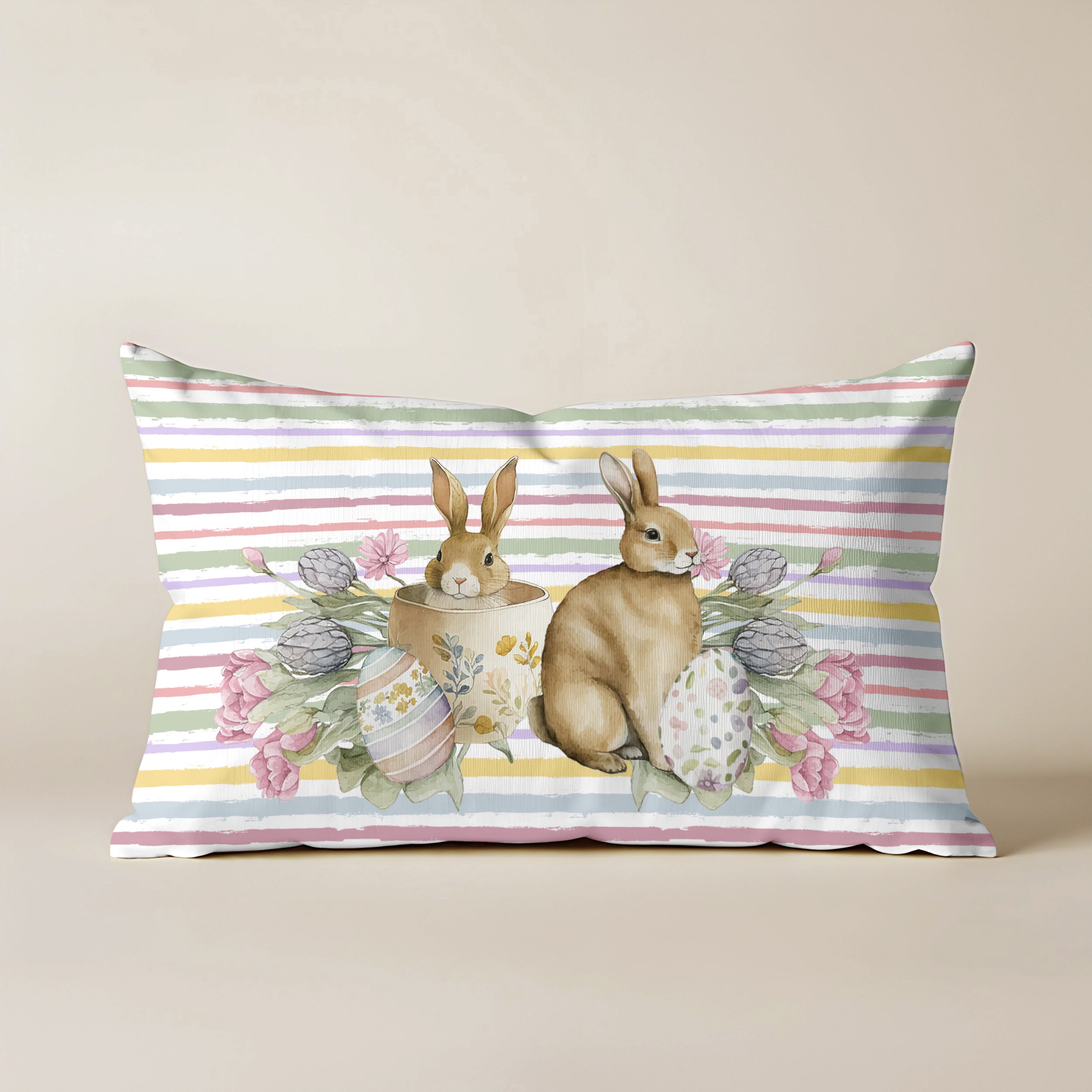 Funda de cojín Easter 2C 30x50 cm 100% algodón