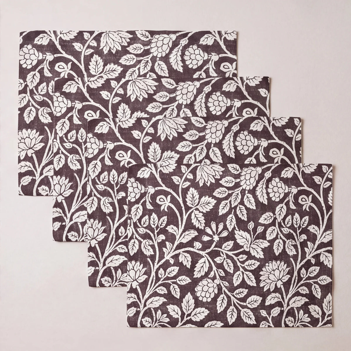 Mantel individual antimanchas pack 4 unidades Edera