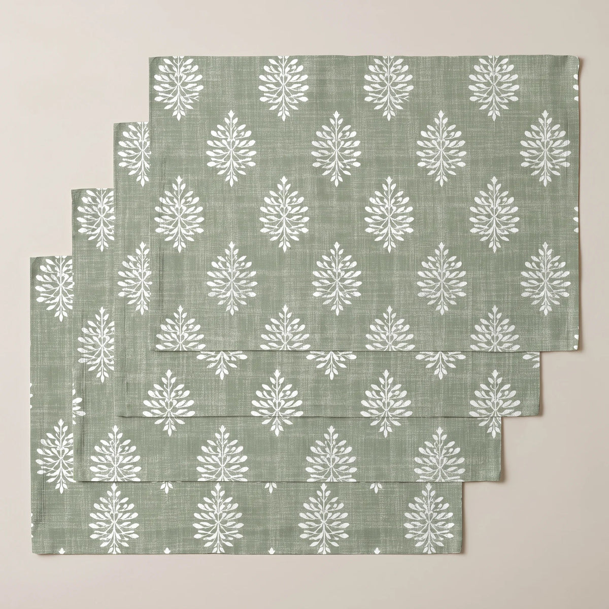 Mantel individual antimanchas pack 4 unidades Edera B