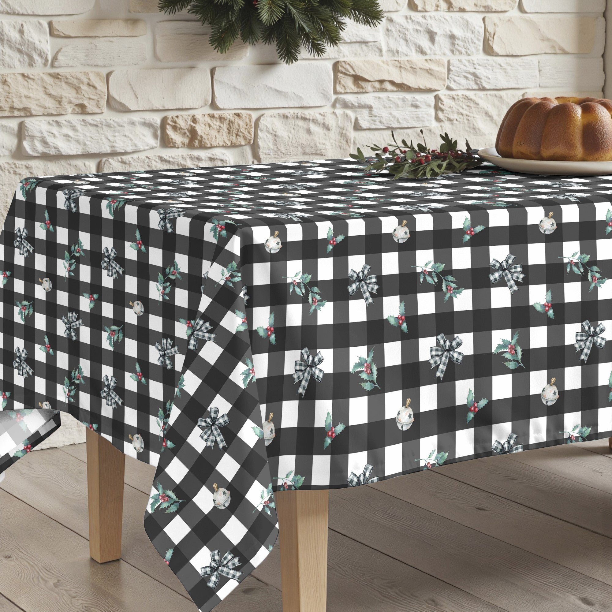Mantel antimanchas Elegant Christmas 1