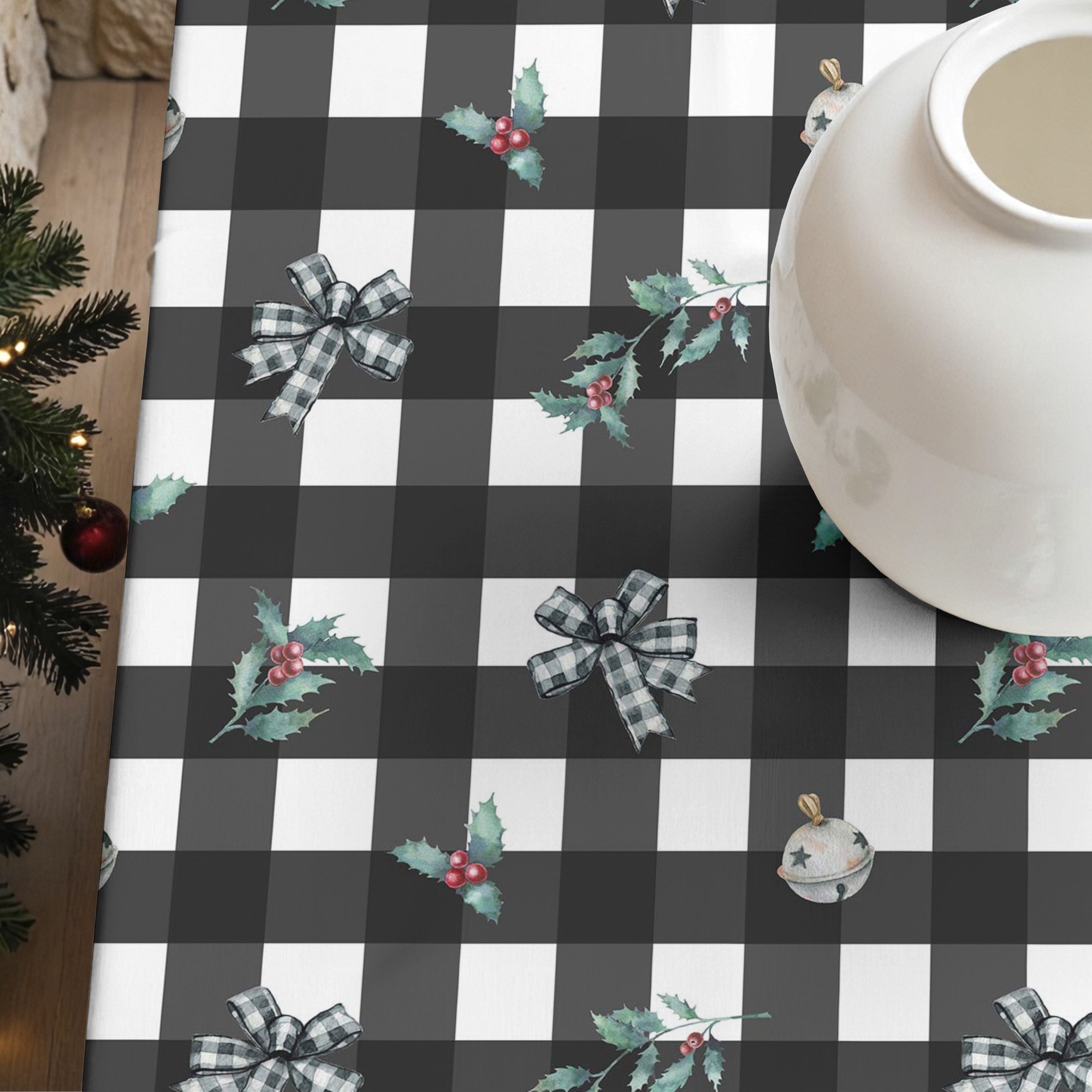 Mantel antimanchas Elegant Christmas 1