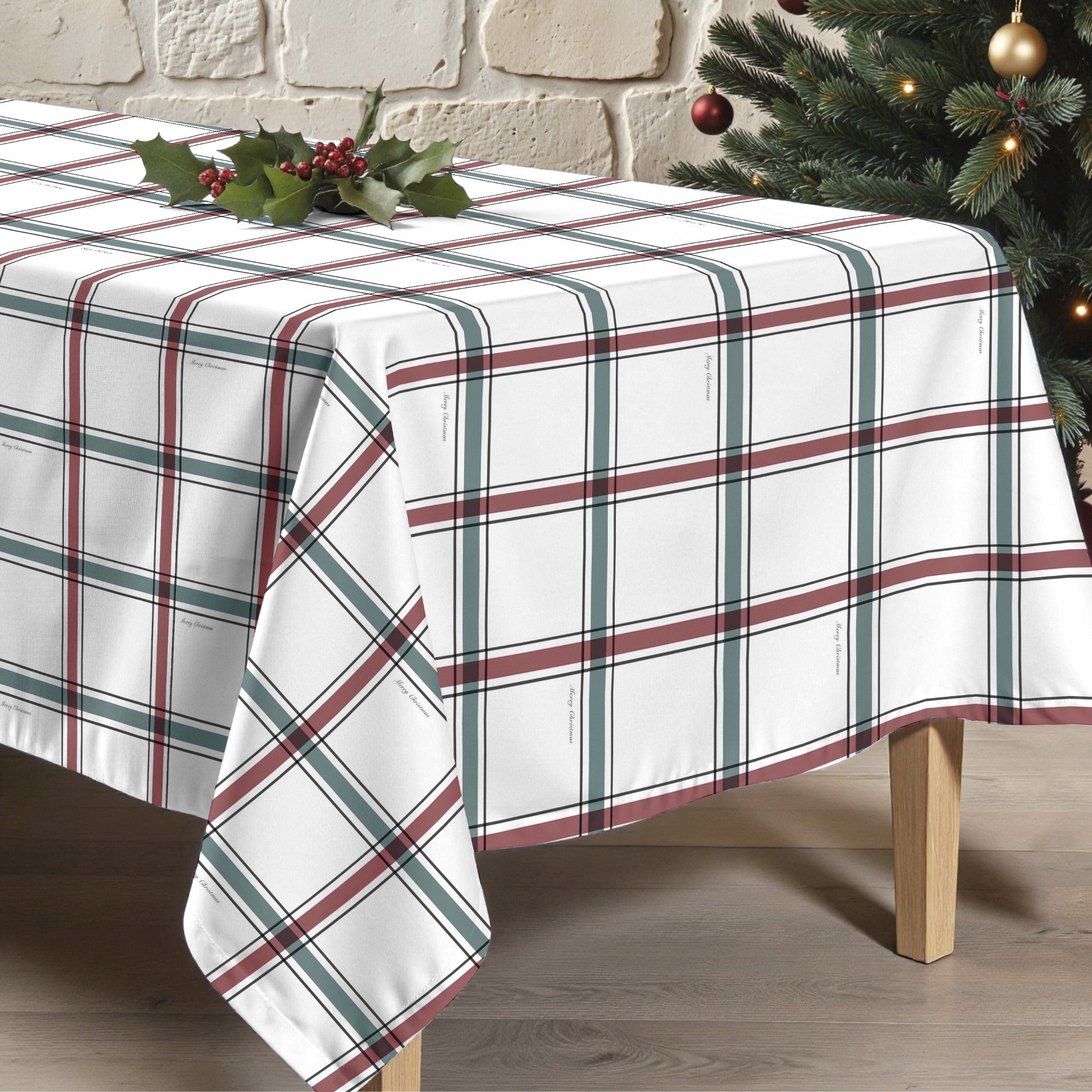 Mantel antimanchas Elegant Christmas 4