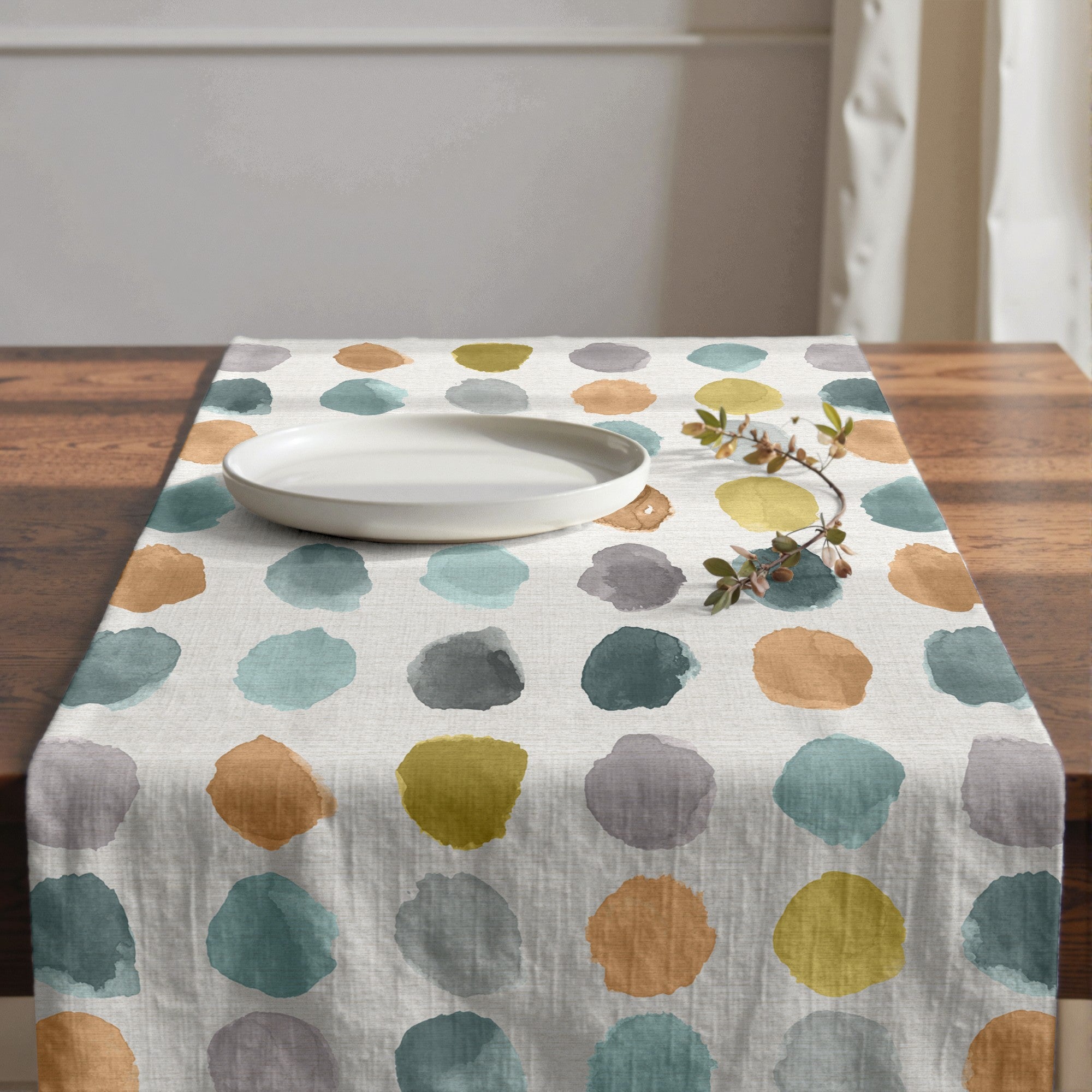 Camino de mesa 100% algodón Eloi 50x150 cm