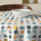 Mantel redondo antimanchas Eloi
