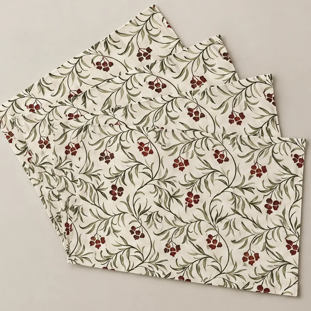 Mantel individual antimanchas pack 4 unidades Ember