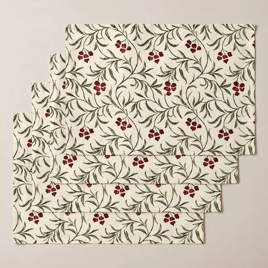 Mantel individual antimanchas pack 4 unidades Ember
