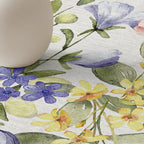 Mantel antimanchas Flowers Cenefa Central 2