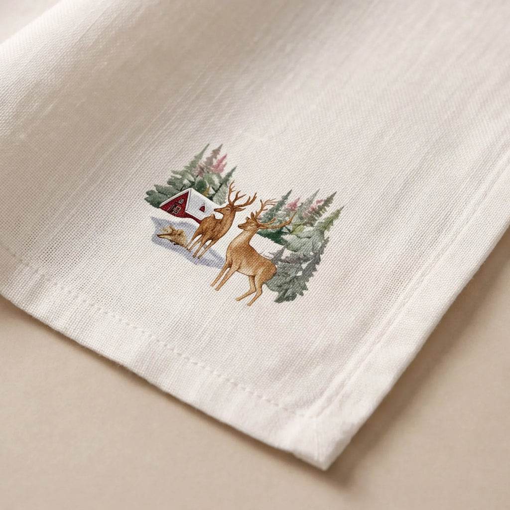Pack de 4 unidades servilletas Forest Fawn