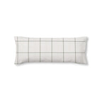 Funda de almohada Green Windowpana
