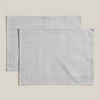 Pack 2 unidades mantel individual Gris 50x40 cm